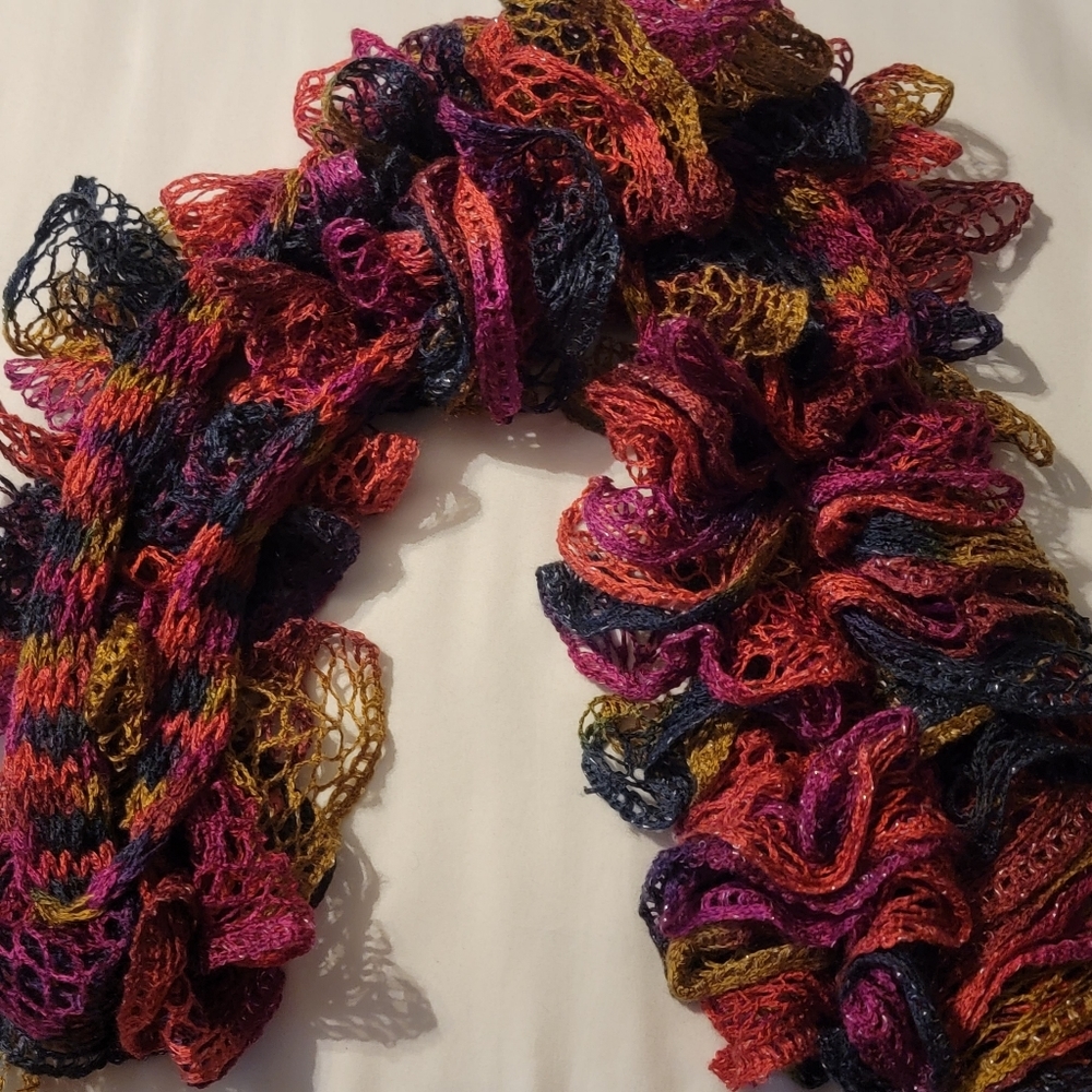 Handmade Knit Scarf - Picture 3 of 3